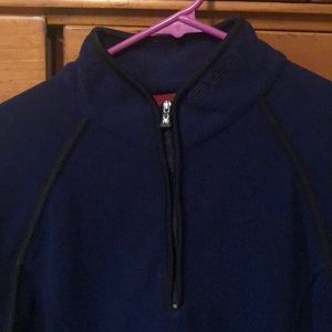 Spyder navy blue lightweight fleece